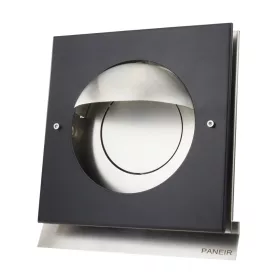   Kappa 150 BLACK rozsdamentes acél szellőzőrács fedéllel és bűzzáró visszacsapó szeleppel, Ø 150 mm Dlp99362