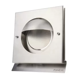   Kappa 100 INOX rozsdamentes acélból készült szellőzőrács fedéllel és visszacsapó szeleppel, Ø 100 mm Dlp99363