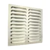 Dalap GM 300 NR rozsdamentes acél szellőzőrács karima nélkül, fix zsaluval, 300x300 mm Dlp4549