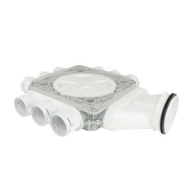   Dalap Flexitech PADB műanyag osztó doboz, 9 csatlakozós Ø 63 mm, karima Ø 125 mm Dlp196407