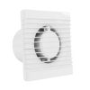 airRoxy PLANET ENERGY 80TS halk működésű fürdőszobai ventilátor időzítővel, Ø 80 mm Dlp22PLANET01