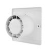 airRoxy PLANET ENERGY 80TS halk működésű fürdőszobai ventilátor időzítővel, Ø 80 mm Dlp22PLANET01