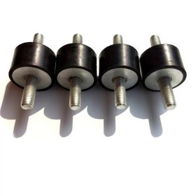   KLÍMATARTÓ KONZOLHOZ REZGÉSCSILLAPÍTÓ GUMIBAK, (40x40 mm)