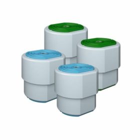   KLÍMATARTÓ KONZOLHOZ RUGÓS REZGÉSCSILLAPÍTÓ GUMIBAK SUSTA+ 55kg (ZÖLD-KÉK)