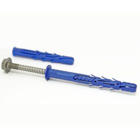   KLÍMATARTÓ KONZOLHOZ TIPLI + CSAVAR 10x200 mm (PEREMESFEJŰ)