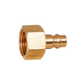   Levegős csatlakozó - gyorscsatlakozó apa - RÉZ - 3/8" BM - OLASZ