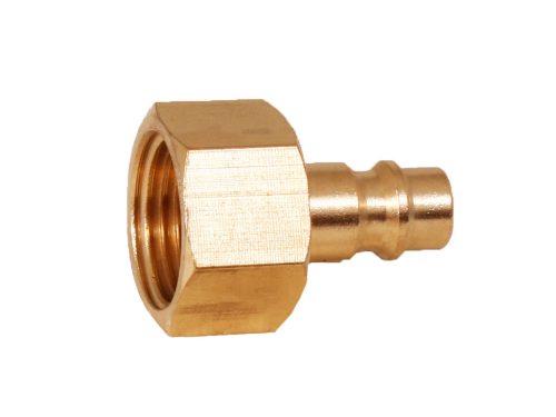 Levegős csatlakozó - gyorscsatlakozó apa - RÉZ - 3/8" BM - OLASZ