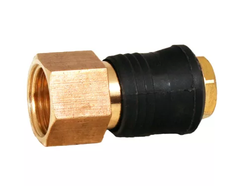 Levegős csatlakozó - gyorscsatlakozó anya - RÉZ - 3/8" BM - OLASZ