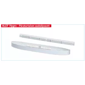   Helios H00002057 ALEFS 5/45 Hygro - ablakkeretbe építhető páratartalom vezérelt és hangcsillapított légbevezető elem
