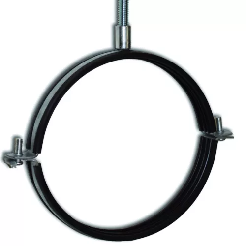 Légtechnikai gumis csőbilincs DN  180 mm M8/M10 csatlakozással (OBMC)