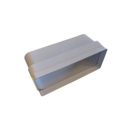   AIRA - Légtechnikai elem lapos csatorna adapter Quadro sorozathoz