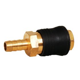   Levegős csatlakozó - gyorscsatlakozó anya - RÉZ- tömlővég 10 mm -OLASZ