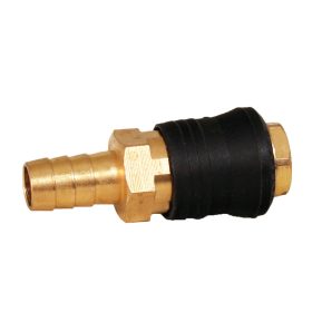   Levegős csatlakozó - gyorscsatlakozó anya - RÉZ- tömlővég 13 mm -OLASZ