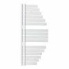 LAZZARINI FÜRDŐSZOBA RADIÁTOR  SPINNAKER  1100X483 DRITTO BIANCO LAZ-383756