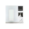 LAZZARINI FÜRDŐSZOBA RADIÁTOR  E-MIRROR BLACK  EGYENES FEKETE 1200X400 LAZ-389297