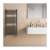 LAZZARINI FÜRDŐSZOBA RADIÁTOR  SAN REMO EGYENES FEKETE 1420X500 MATT BLACK RAL9005 LAZ-380944