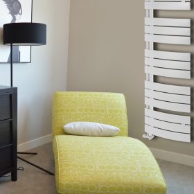   LAZZARINI FÜRDŐSZOBA RADIÁTOR  PIEVE 1380X550 CURVO ANTHRACITE LAZ-386301