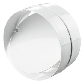 PVC 125 Belső csőtoldó visszacsapó szeleppel