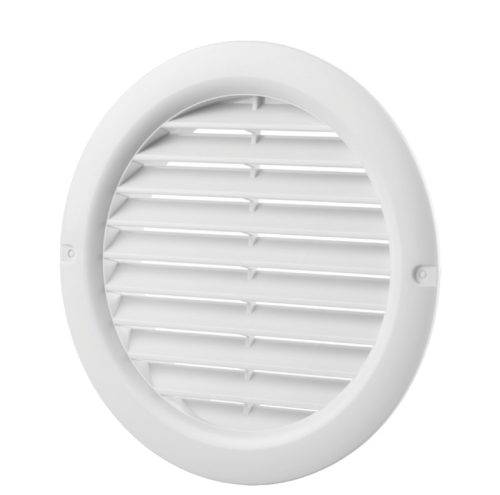 Vents MV 125 bVs Fehér kerek műanyag szellőzőrács