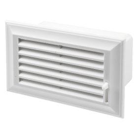 PVC Végzáró rács 55x110mm zárható