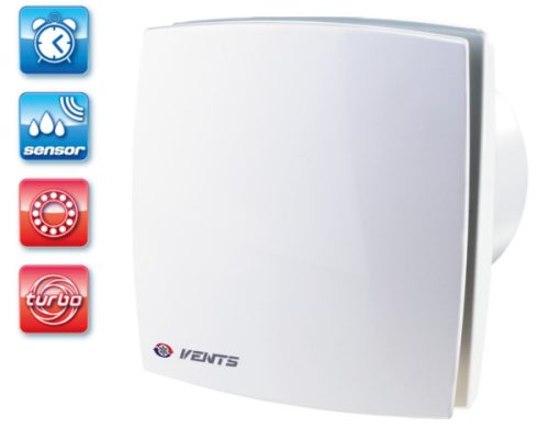 VENTS 100 LDTH L TURBO Wc, fürdőszobai elszívó ventilátor