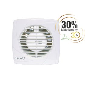   Cata B-10 Plus H/B ventilátor utószellőztető és páraérzékelő funkcióval