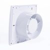 Fürdőszoba ventilátor Dalap 100 ELKE ZW páraérzékelővel, időzítővel Dlp 41454