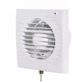   Fürdőszoba ventilátor Dalap 100 ELKE L húzókapcsolóval Dlp 41453