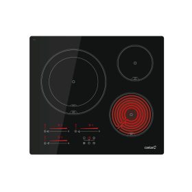 CATA - Beépíthető főzőlap kerámia TDM-6003 BK Fekete