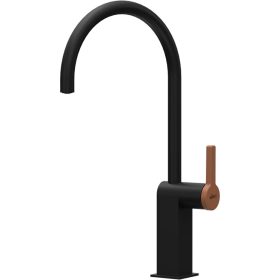 ELLECI- Csaptelep Baron matt fekete+K83 Clay