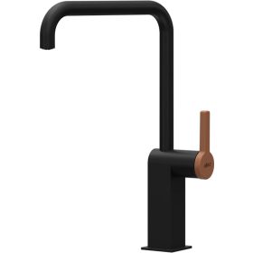 ELLECI- Csaptelep Smith matt fekete+K83 Clay