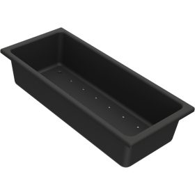   ELLECI- Gyümölcsmosó kosár 378x165x86mm Mixology mosogatóhoz műanyag fekete
