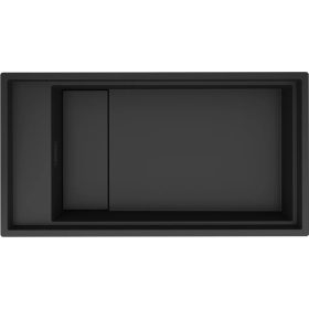   ELLECI- Mosogatótálca Dialogo 360 Workstation Keratek K86 Black inox tartozékokkal