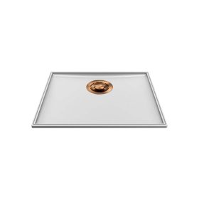   ELLECI - Mosogatótálca medencefenék Essenza 50 K96 White bronz tartozékokkal