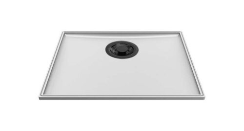 ELLECI - Mosogatótálca medencefenék Essenza 50 K96 White fekete tartozékokkal