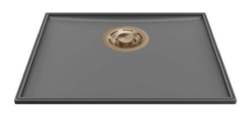 ELLECI - Mosogatótálca medencefenék Essenza 50 K99 Concrete arany tartozékokkal