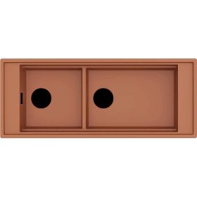   ELLECI - Mosogatótálca Mixology 590 K83 Clay fekete tartozékokkal