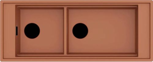 ELLECI - Mosogatótálca Mixology 590 K83 Clay fekete tartozékokkal