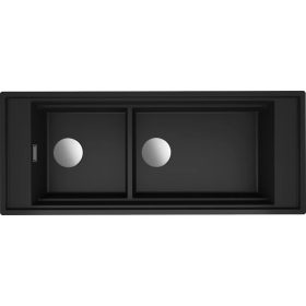   ELLECI- Mosogatótálca Mixology 590 1140x392 Keratek K86 Black inox tartozékokkal