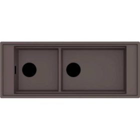   ELLECI - Mosogatótálca Mixology 590 K87 Cocoa fekete tartozékokkal