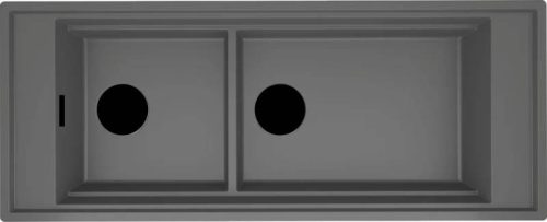 ELLECI - Mosogatótálca Mixology 590 K99 Concrete fekete tartozékokkal