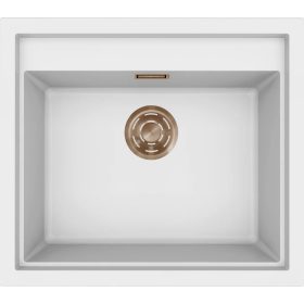   ELLECI- Mosogatótálca Sintesi 105 Keratek K96 White bronz tartozékokkal