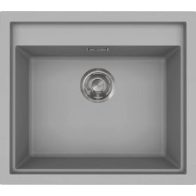   ELLECI- Mosogatótálca Sintesi 105 Keratek K99 Dark Grey inox tartozékokkal