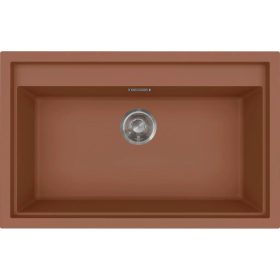   ELLECI- Mosogatótálca Sintesi 130 Keratek K83 Cavern Clay inox tartozékokkal