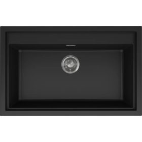   ELLECI- Mosogatótálca Sintesi 130 Keratek K86 Black inox tartozékokkal