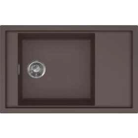   ELLECI- Mosogatótálca Sintesi 305 Keratek K87 Cocoa inox tartozékokkal