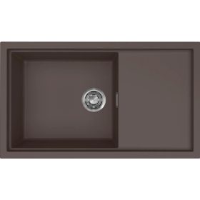   ELLECI- Mosogatótálca Sintesi 410 Keratek K87 Cocoa inox tartozékokkal