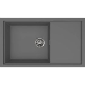   ELLECI- Mosogatótálca Sintesi 410 Keratek K99 Dark Grey inox tartozékokkal