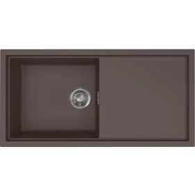   ELLECI- Mosogatótálca Sintesi 480 Keratek K87 Cocoa inox tartozékokkal