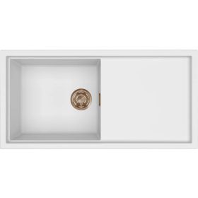   ELLECI- Mosogatótálca Sintesi 480 Keratek K96 White bronz tartozékokkal